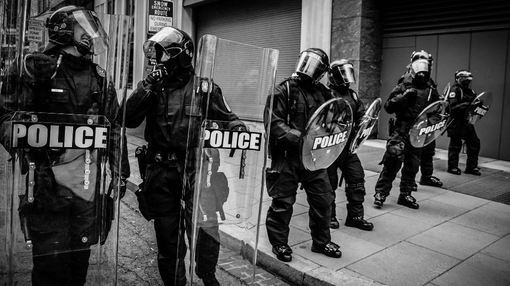 Policemen on the streets