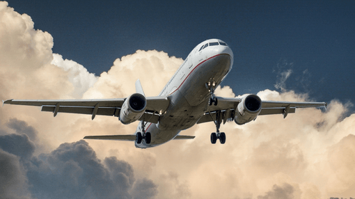airplane flying