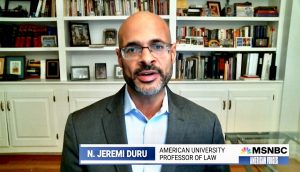 Jeremi Duru on MSNBC 